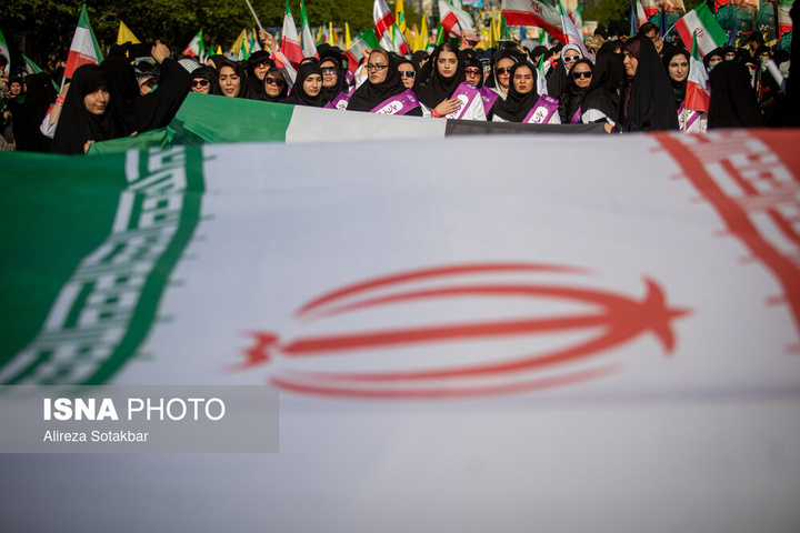 رزمایش بزرگ «دختران جان‌فدای ایران»