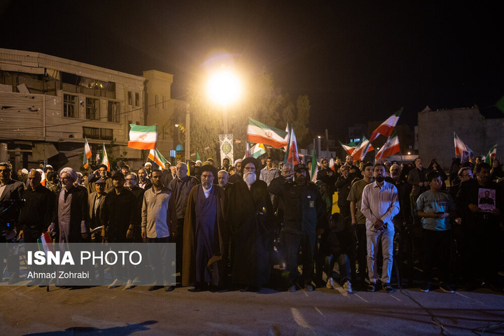 مراسم چهلم شهدای دبیرخانه مجلس خبرگان - قم