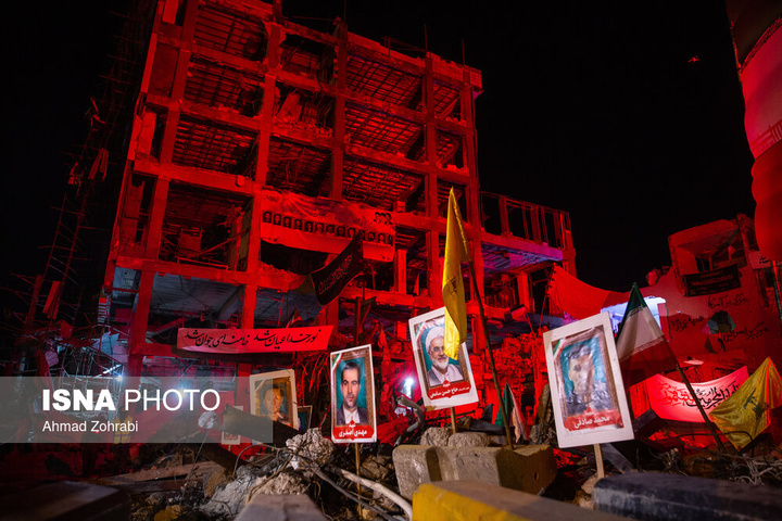 مراسم چهلم شهدای دبیرخانه مجلس خبرگان - قم