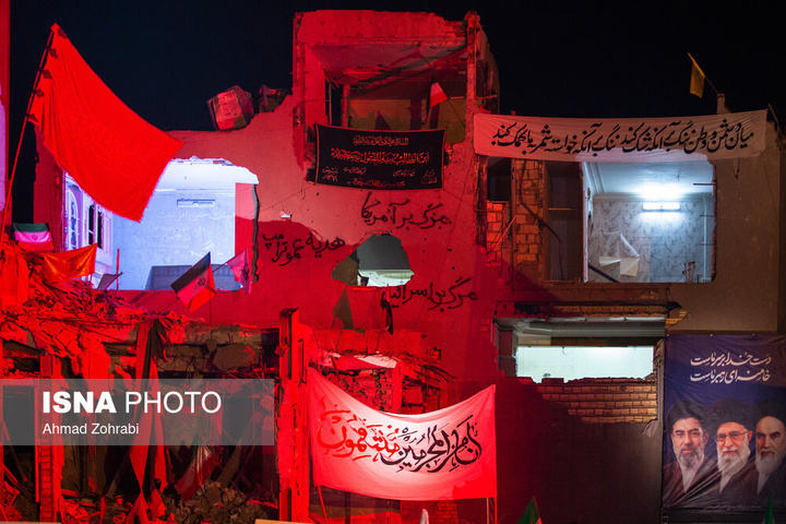 مراسم چهلم شهدای دبیرخانه مجلس خبرگان - قم