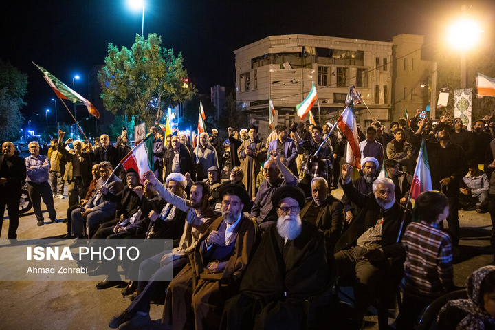 مراسم چهلم شهدای دبیرخانه مجلس خبرگان - قم