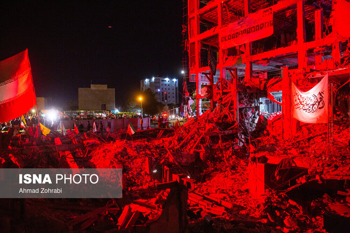 مراسم چهلم شهدای دبیرخانه مجلس خبرگان - قم