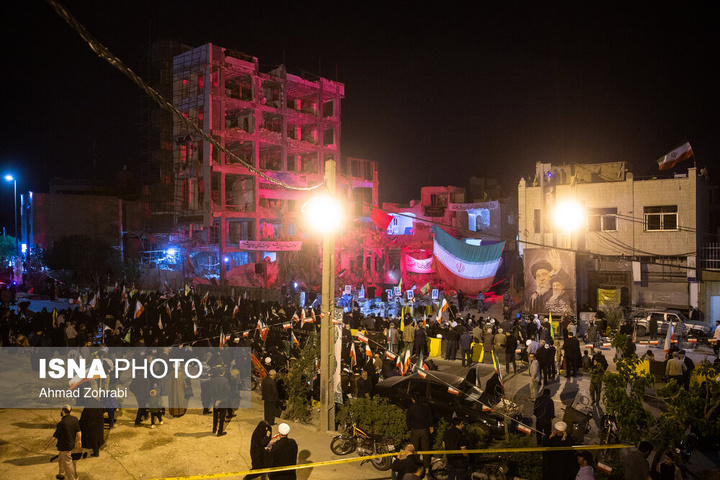 مراسم چهلم شهدای دبیرخانه مجلس خبرگان - قم