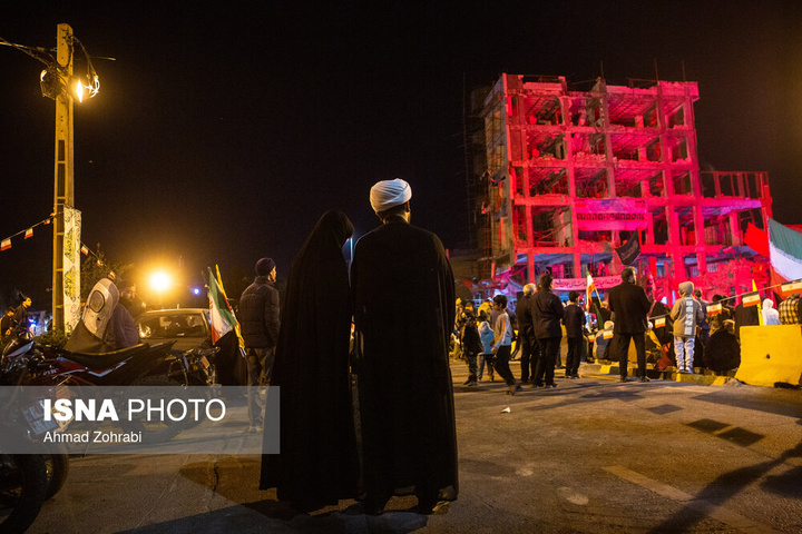 مراسم چهلم شهدای دبیرخانه مجلس خبرگان - قم