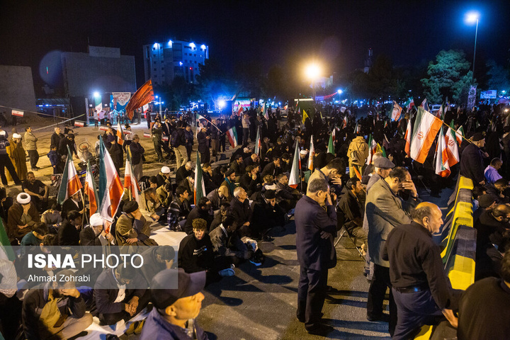 مراسم چهلم شهدای دبیرخانه مجلس خبرگان - قم