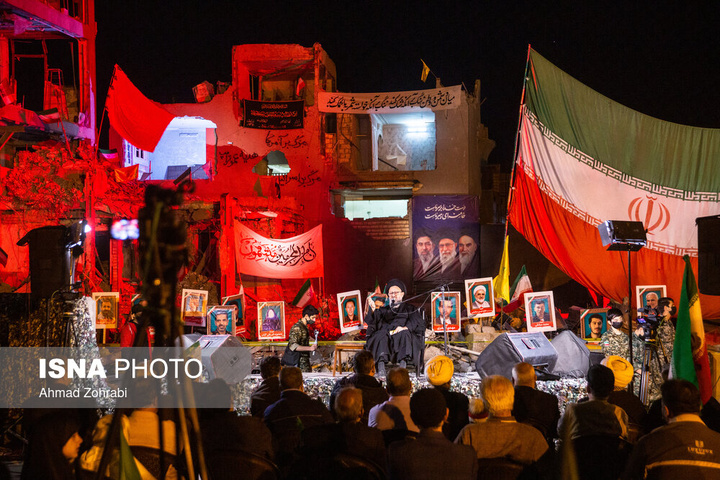 مراسم چهلم شهدای دبیرخانه مجلس خبرگان - قم