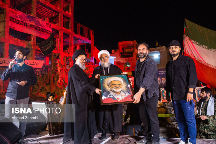 مراسم چهلم شهدای دبیرخانه مجلس خبرگان - قم