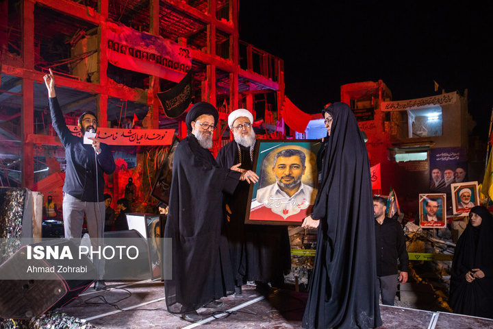 مراسم چهلم شهدای دبیرخانه مجلس خبرگان - قم