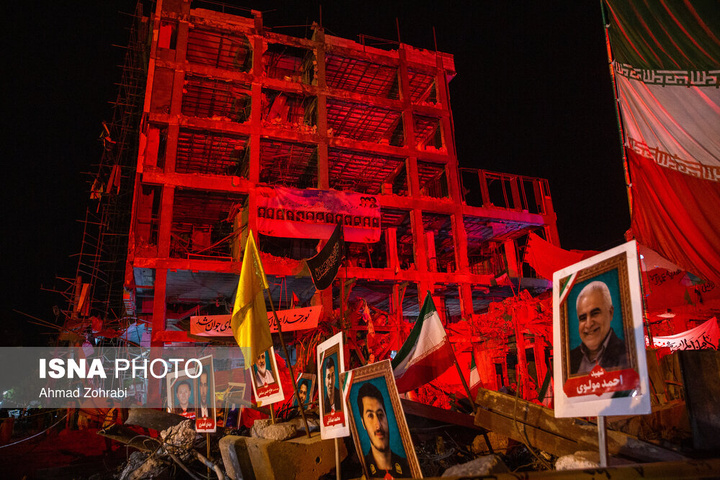 مراسم چهلم شهدای دبیرخانه مجلس خبرگان - قم