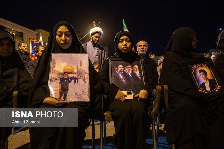 مراسم چهلم شهدای دبیرخانه مجلس خبرگان - قم