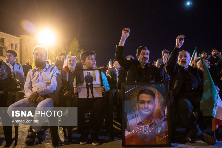 مراسم چهلم شهدای دبیرخانه مجلس خبرگان - قم