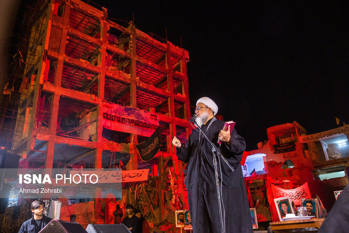 مراسم چهلم شهدای دبیرخانه مجلس خبرگان - قم