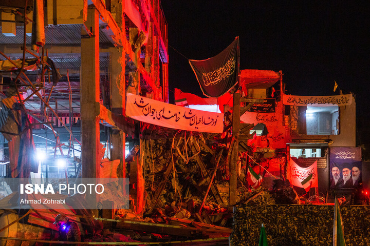 مراسم چهلم شهدای دبیرخانه مجلس خبرگان - قم