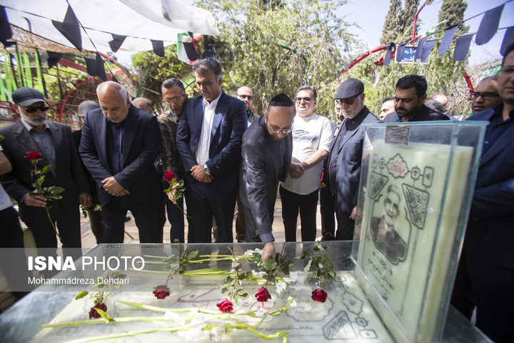 ادای احترام کلیمیان به شهدای «جنگ رمضان» - شیراز