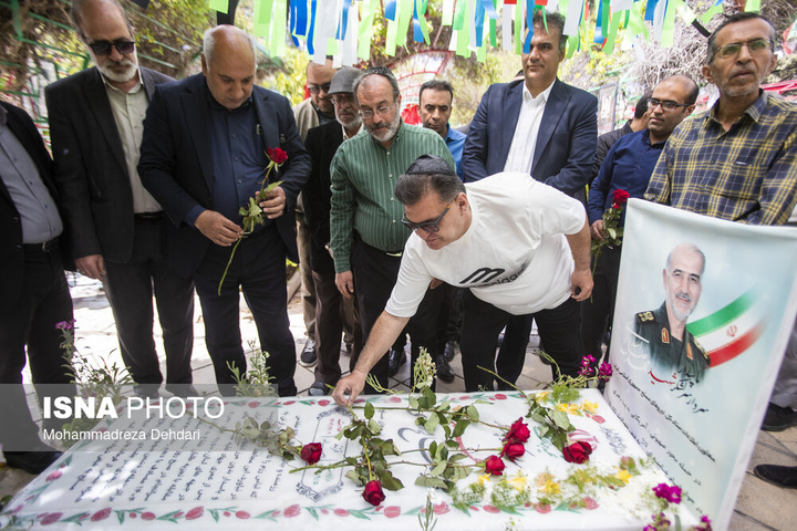 ادای احترام کلیمیان به شهدای «جنگ رمضان» - شیراز