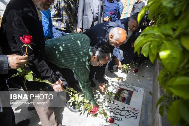 ادای احترام کلیمیان به شهدای «جنگ رمضان» - شیراز