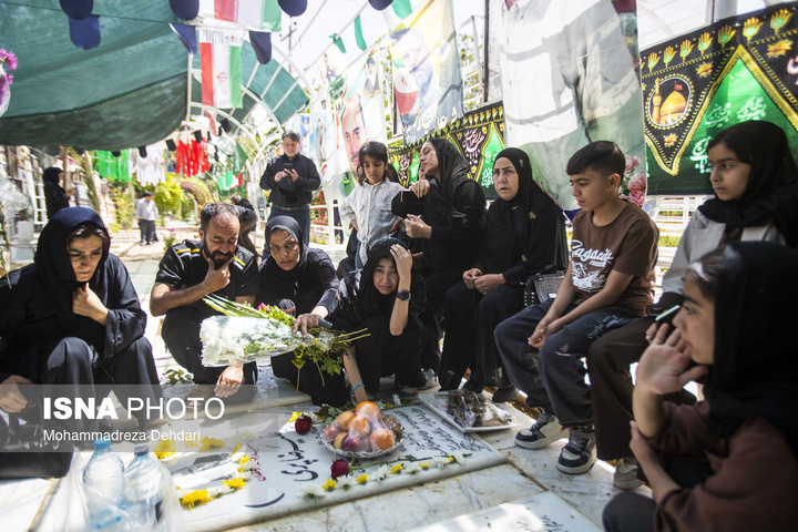 ادای احترام کلیمیان به شهدای «جنگ رمضان» - شیراز