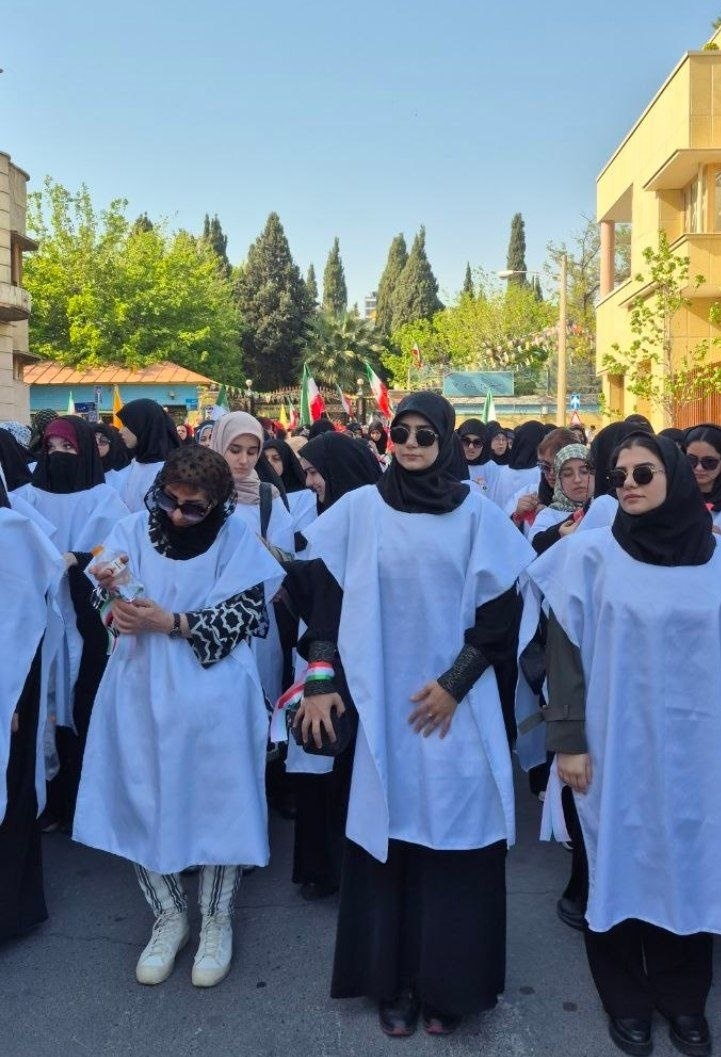 رزمایش «دختران جان‌فدا» در پایتخت