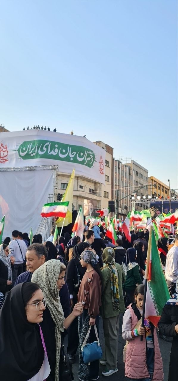 رزمایش «دختران جان‌فدا» در پایتخت