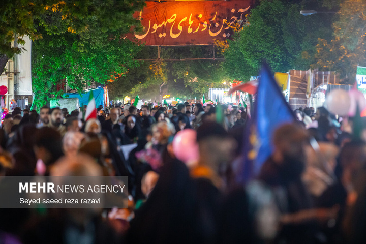 اجتماع حمایت از رزمندگان در مقابله با دشمن آمریکایی - صهیونی