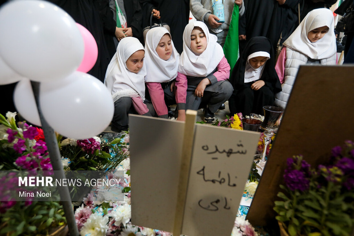 مراسم دختران آسمانی میثاق در تبریز