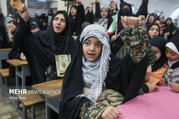 مراسم دختران آسمانی میثاق در تبریز