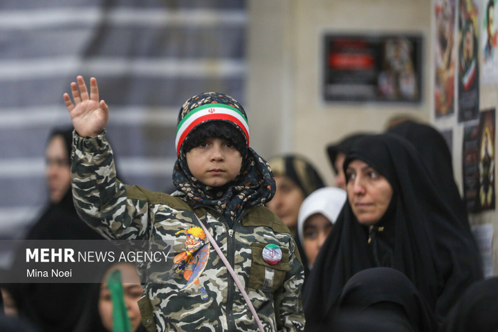 مراسم دختران آسمانی میثاق در تبریز