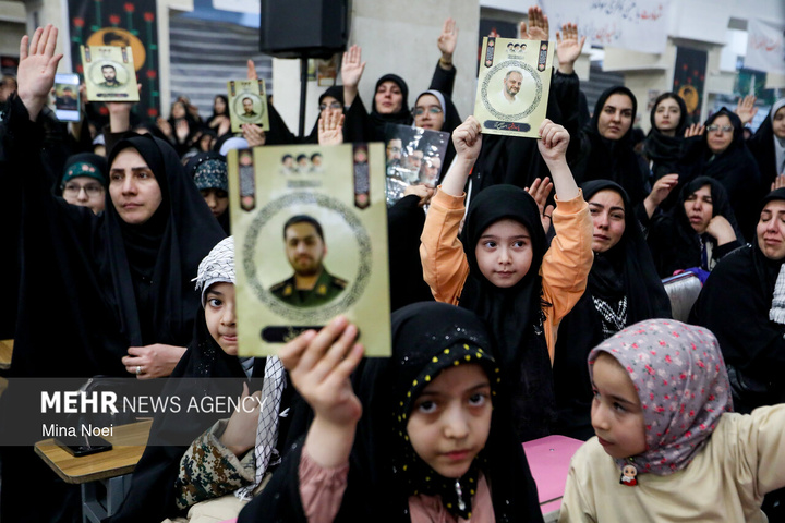 مراسم دختران آسمانی میثاق در تبریز