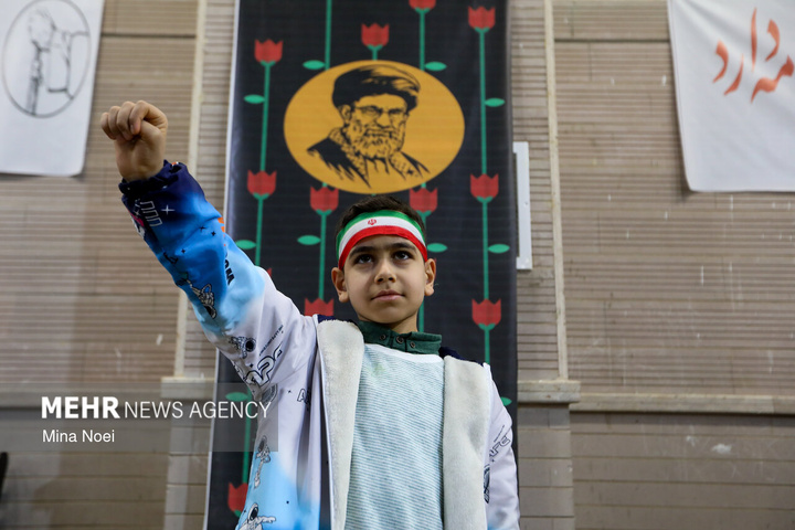 مراسم دختران آسمانی میثاق در تبریز