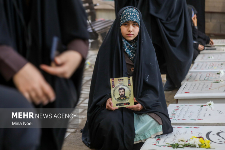 مراسم دختران آسمانی میثاق در تبریز