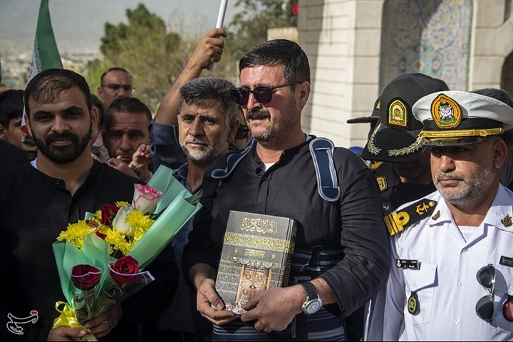 بازگشت ۹ دریادل ناو دنا به شیراز