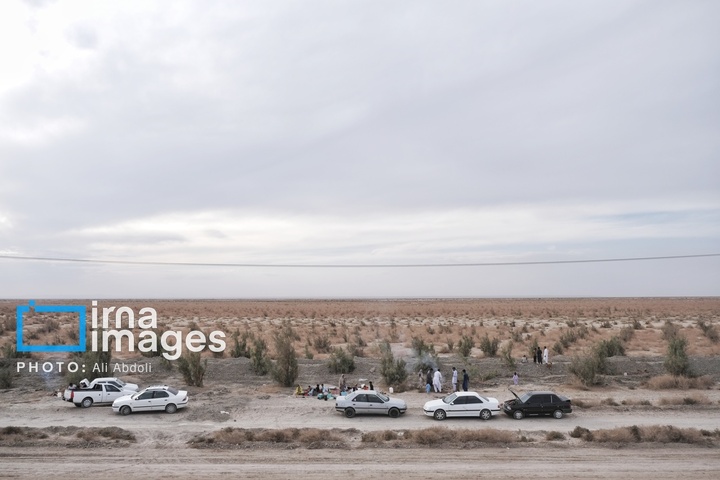 ورود آب به سیستان پس از سال‌ها خشکسالی