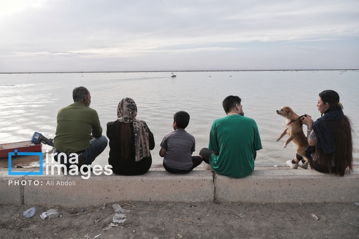 ورود آب به سیستان پس از سال‌ها خشکسالی