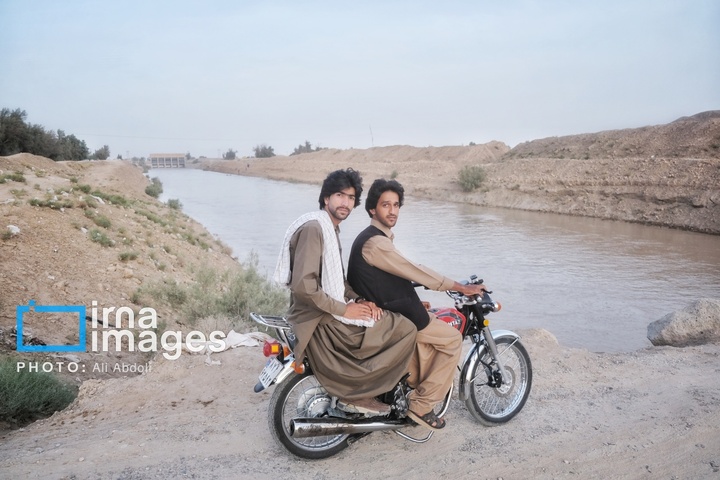 ورود آب به سیستان پس از سال‌ها خشکسالی