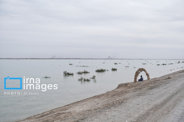 ورود آب به سیستان پس از سال‌ها خشکسالی