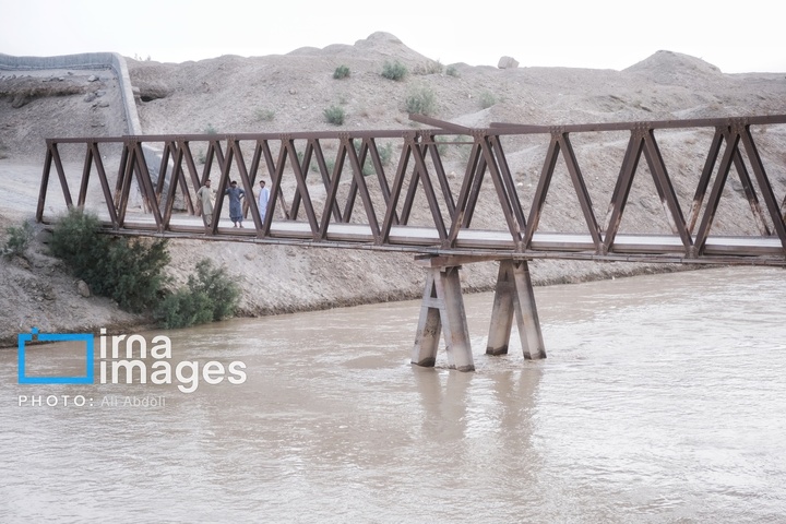 ورود آب به سیستان پس از سال‌ها خشکسالی