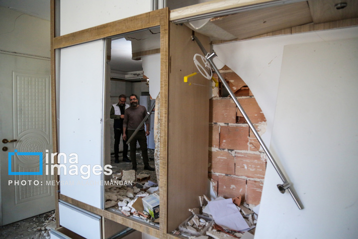 بازدید از ۲۵۰ پلاک آسیب دیده در تهران