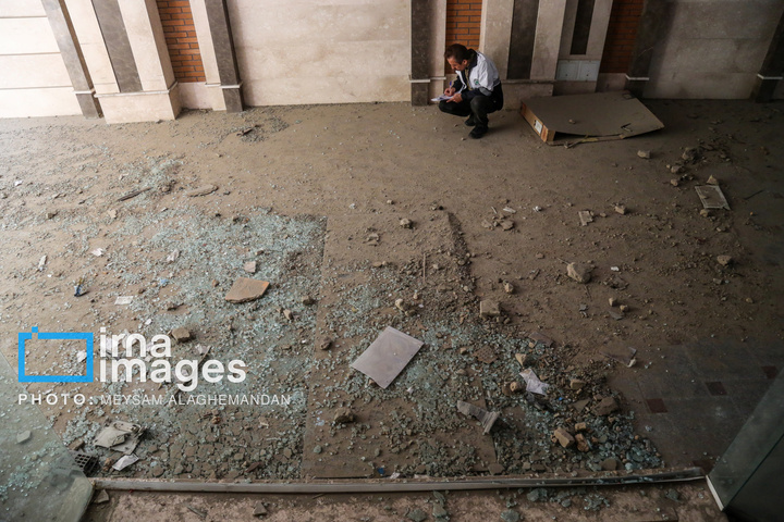 بازدید از ۲۵۰ پلاک آسیب دیده در تهران
