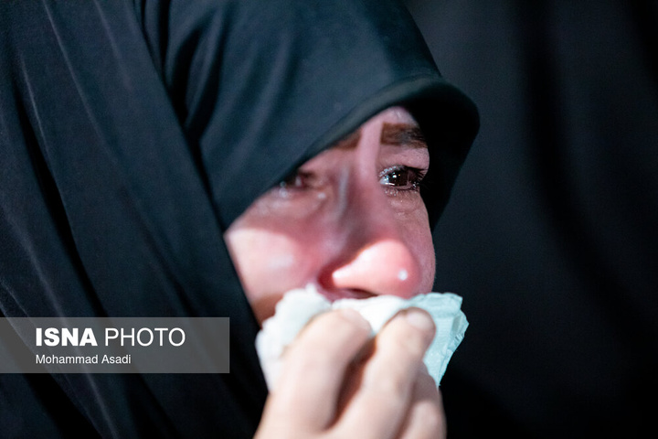 تجمع شبانه مردم در حمایت از مدافعان وطن - اراک