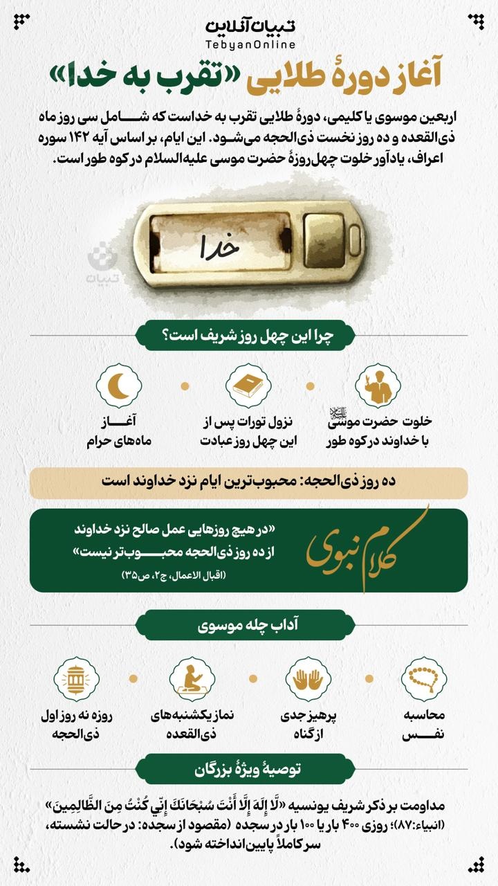 آغاز دورۀ طلایی «تقرب به خدا» آغاز دورۀ طلایی «تقرب به خدا»