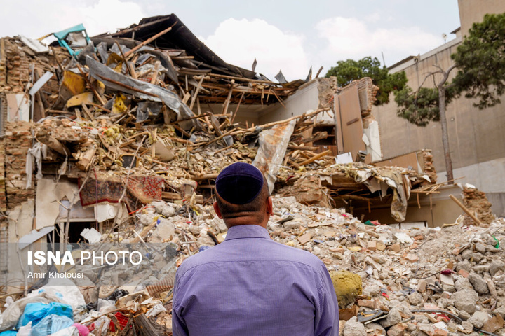 بازدید سفرا از مناطق آسیب دیده در جنگ رمضان