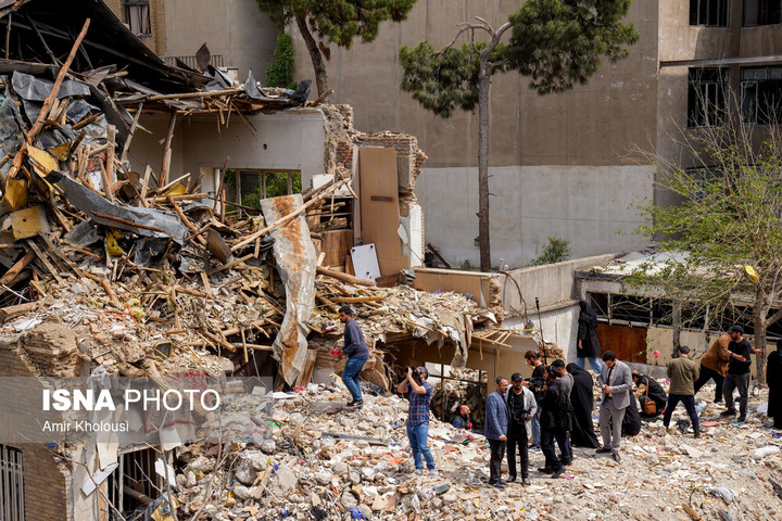 بازدید سفرا از مناطق آسیب دیده در جنگ رمضان