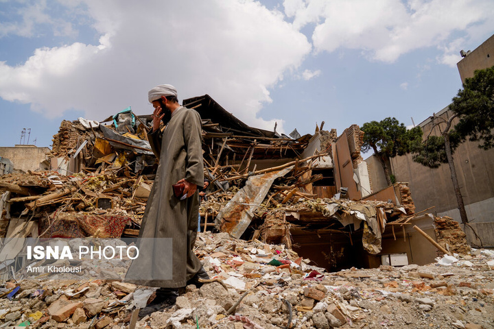 بازدید سفرا از مناطق آسیب دیده در جنگ رمضان