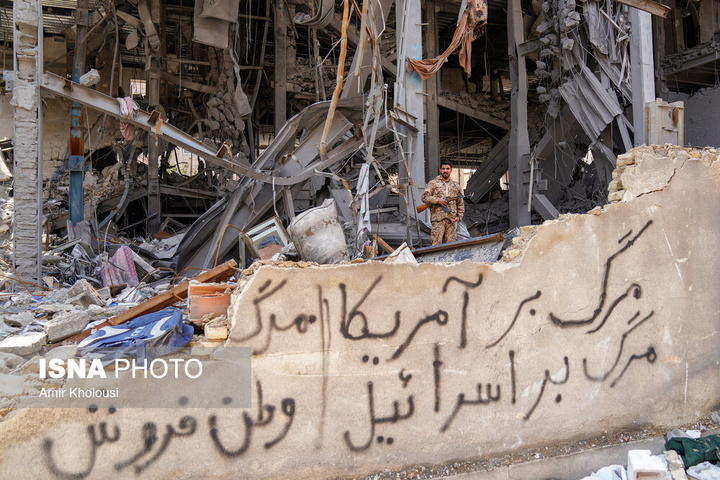بازدید سفرا از مناطق آسیب دیده در جنگ رمضان