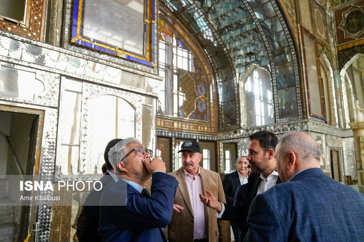 بازدید سفرا از مناطق آسیب دیده در جنگ رمضان