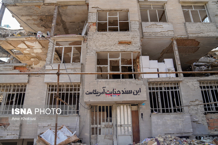 بازدید سفرا از مناطق آسیب دیده در جنگ رمضان