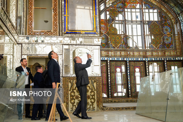 بازدید سفرا از مناطق آسیب دیده در جنگ رمضان