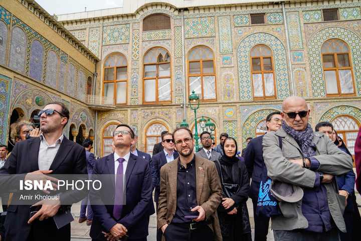 بازدید سفرا از مناطق آسیب دیده در جنگ رمضان