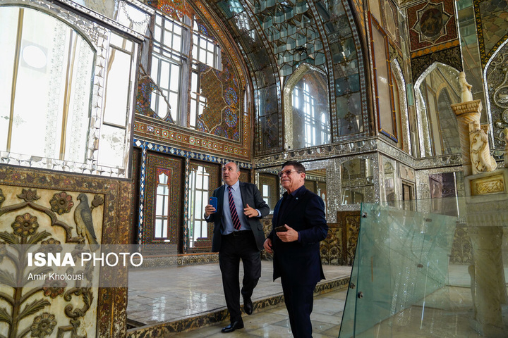 بازدید سفرا از مناطق آسیب دیده در جنگ رمضان