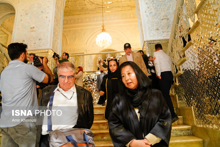 بازدید سفرا از مناطق آسیب دیده در جنگ رمضان